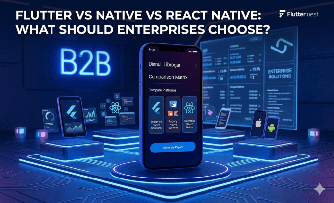 Flutter vs Native vs React Native: What Should Enterprises Really Choose?