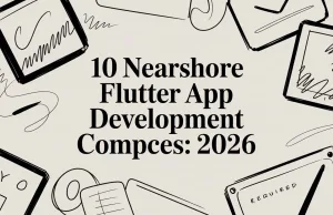 10 Nearshore Flutter App Development Company Choices: 2026