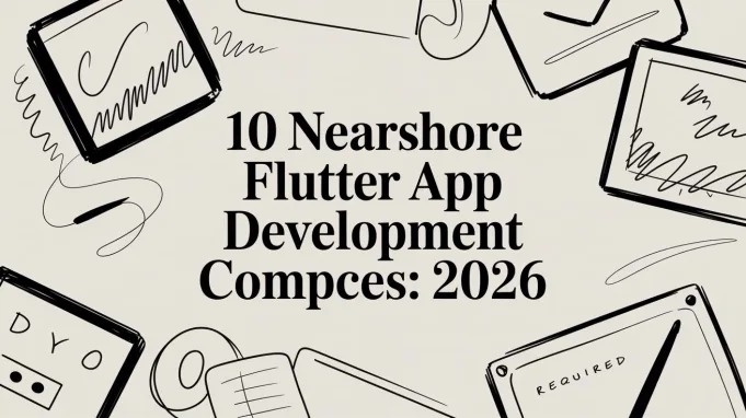 10 Nearshore Flutter App Development Company Choices: 2026
