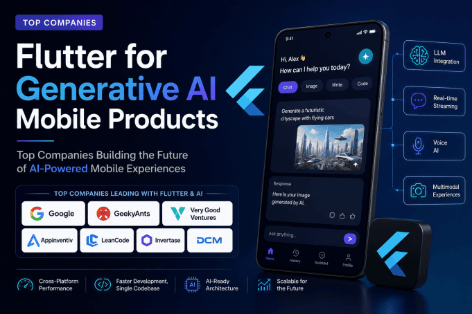 Flutter for Generative AI Mobile Products: The Companies I Believe Are Building the Future