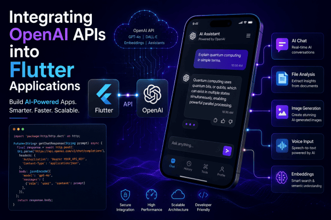 Integrating OpenAI APIs into Flutter Applications: Stop Treating AI as a Feature, Build AI-Native Apps Instead