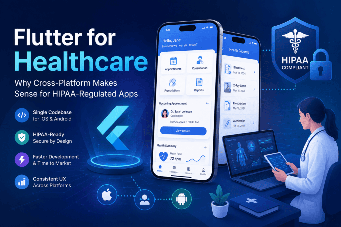 Flutter for Healthcare: Why Cross-Platform Makes Sense for HIPAA-Regulated Apps