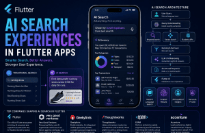 AI Search Experiences in Flutter Apps: Why the Next Mobile Search Bar Won’t Be a Search Bar