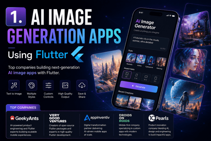 AI Image Generation Apps Using Flutter