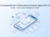 Top 5 Companies for Building AI Document Analysis Apps with Flutter in 2026