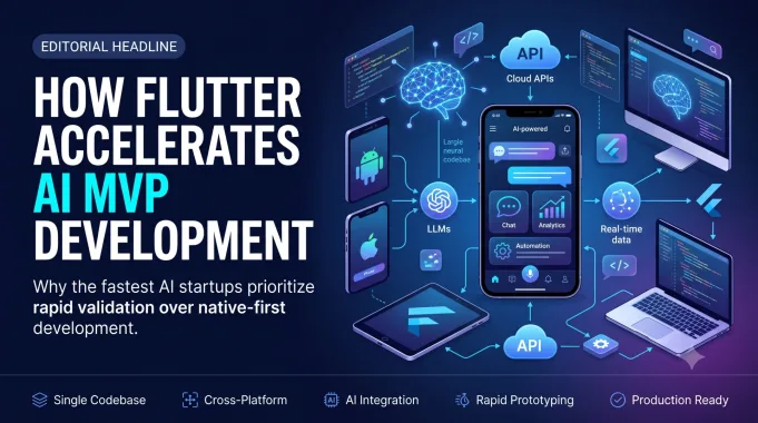How Flutter Accelerates AI MVP Development
